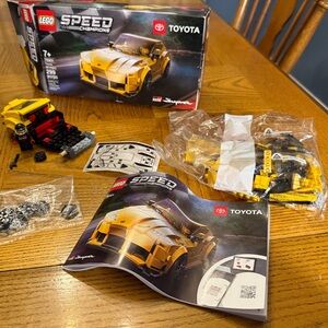 LEGO Speed Champions Toyota GR Supra - 76901 - all pieces present